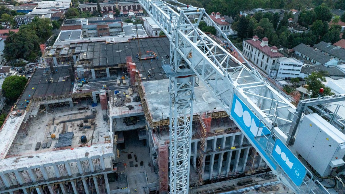 AVANZA LA CONSTRUCCION DEL NUEVO HOSPITAL ROSALES UNA MODERNA